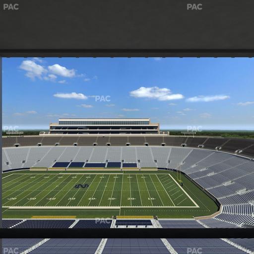 Notre Dame Stadium - Section Duncan Club 824 Seat View