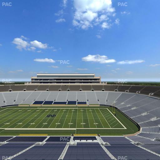 Notre Dame Stadium - Section Duncan Club 824 Seat View