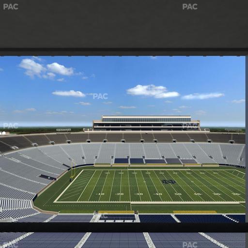 Notre Dame Stadium - Section Duncan Club 830 Seat View