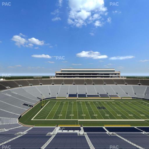 Notre Dame Stadium - Section Duncan Club 830 Seat View