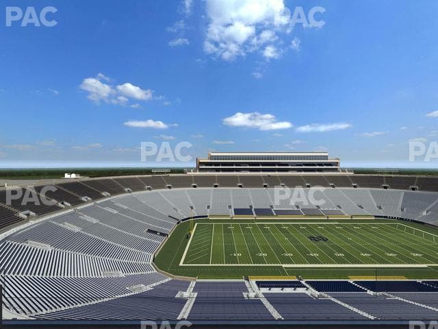 Notre Dame Stadium - Section Duncan Club 832 Seat View