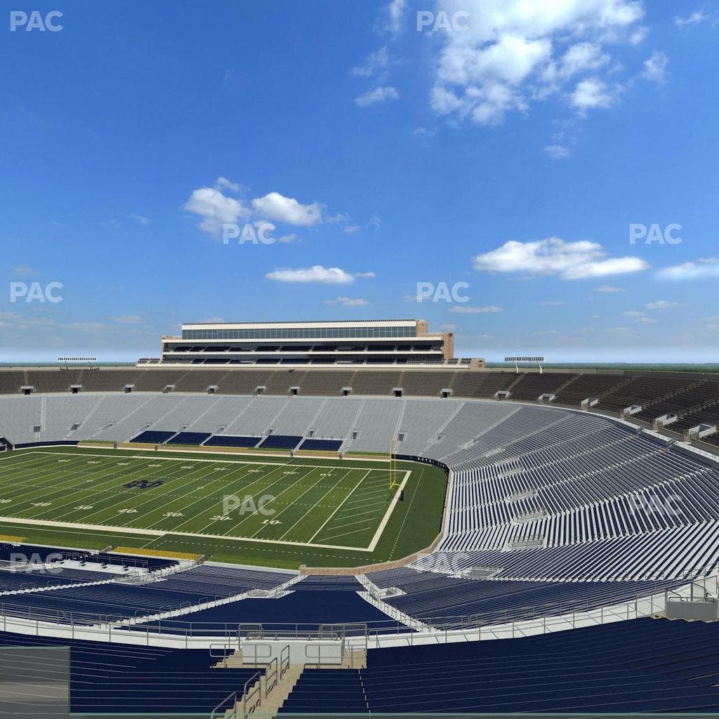 Notre Dame Stadium - Section Duncan Loge 720 Seat View