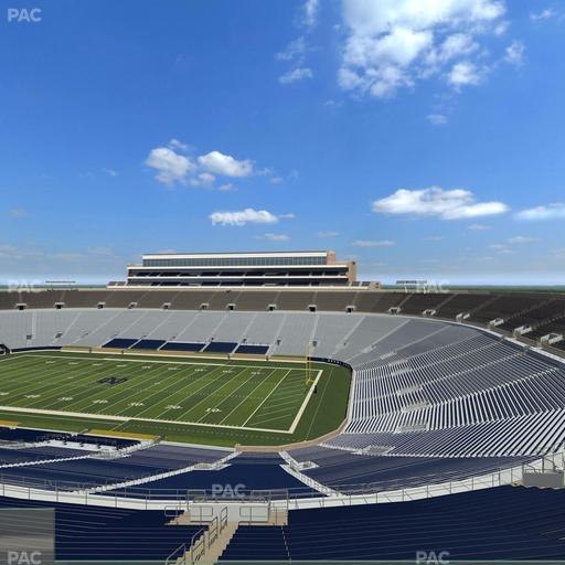 Notre Dame Stadium - Section Duncan Loge 720 Seat View