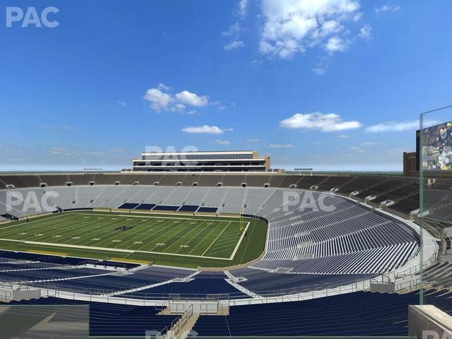 Notre Dame Stadium - Section Duncan Loge 720 Seat View