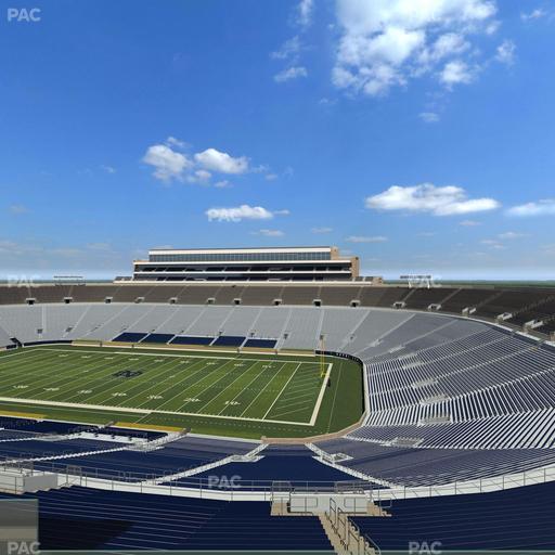 Notre Dame Stadium - Section Duncan Loge 721 Seat View