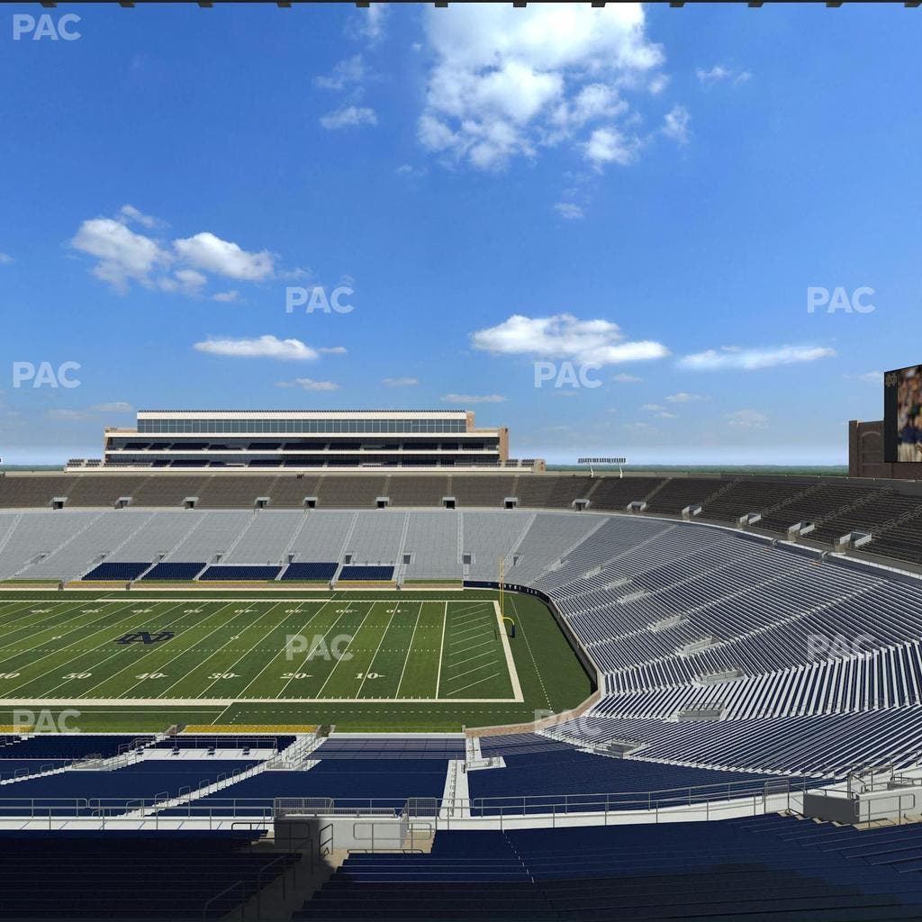 Notre Dame Stadium - Section Duncan Loge 723 Seat View