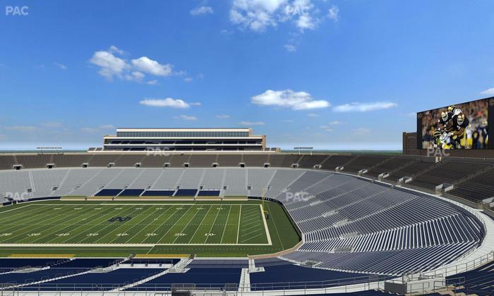 Notre Dame Stadium - Section Duncan Loge 723 Seat View