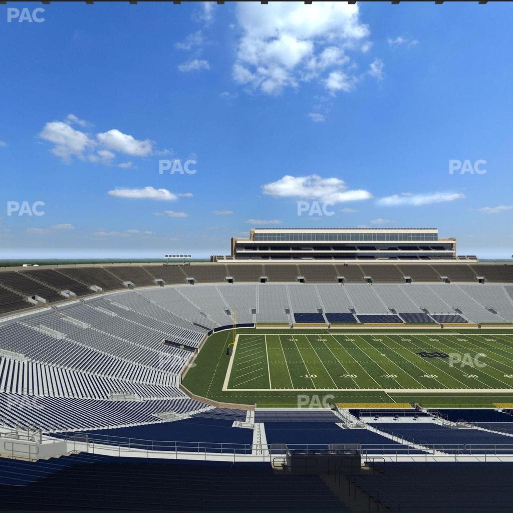 Notre Dame Stadium - Section Duncan Loge 733 Seat View