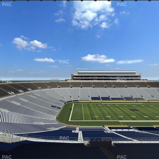 Notre Dame Stadium - Section Duncan Loge 733 Seat View