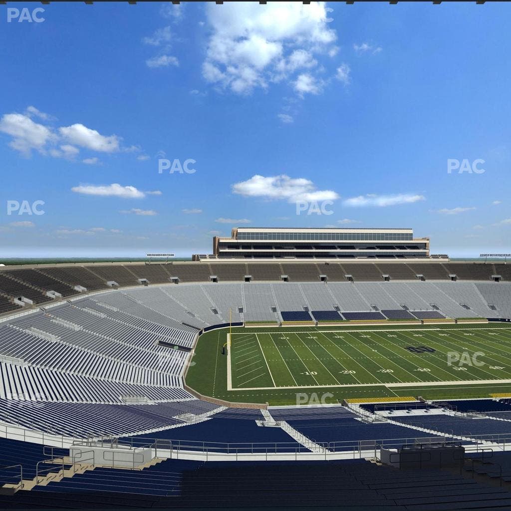 Notre Dame Stadium - Section Duncan Loge 734 Seat View