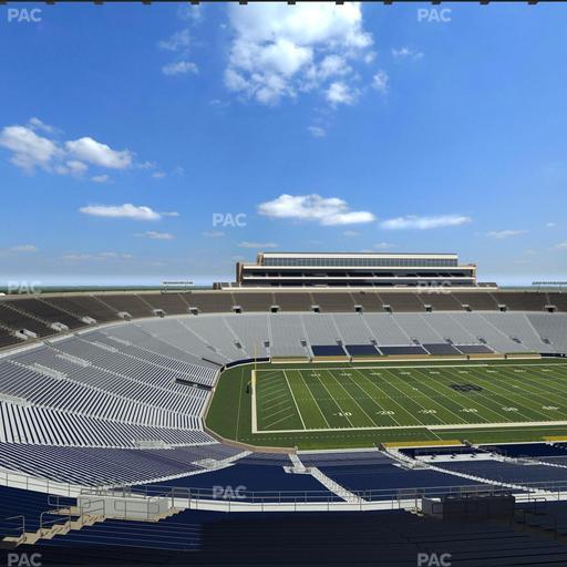 Notre Dame Stadium - Section Duncan Loge 734 Seat View