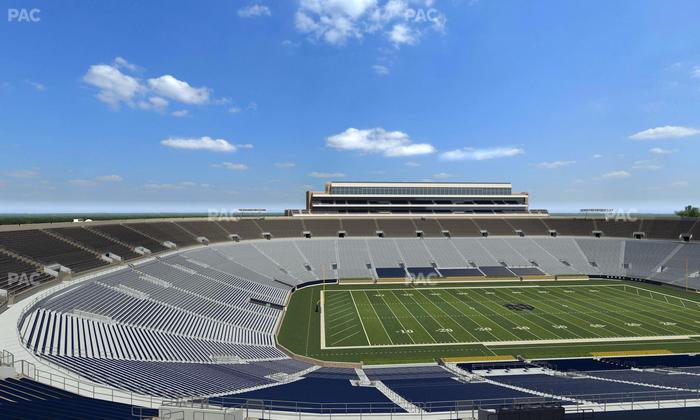 Notre Dame Stadium - Section Duncan Loge 734 Seat View