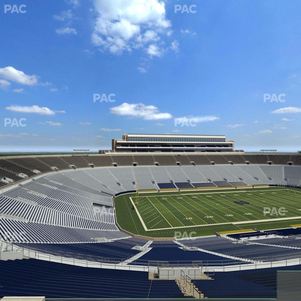 Notre Dame Stadium - Section Duncan Loge 736 Seat View