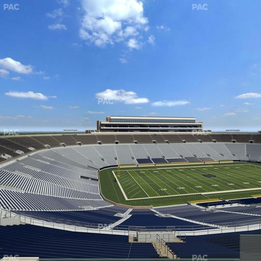 Notre Dame Stadium - Section Duncan Loge 736 Seat View