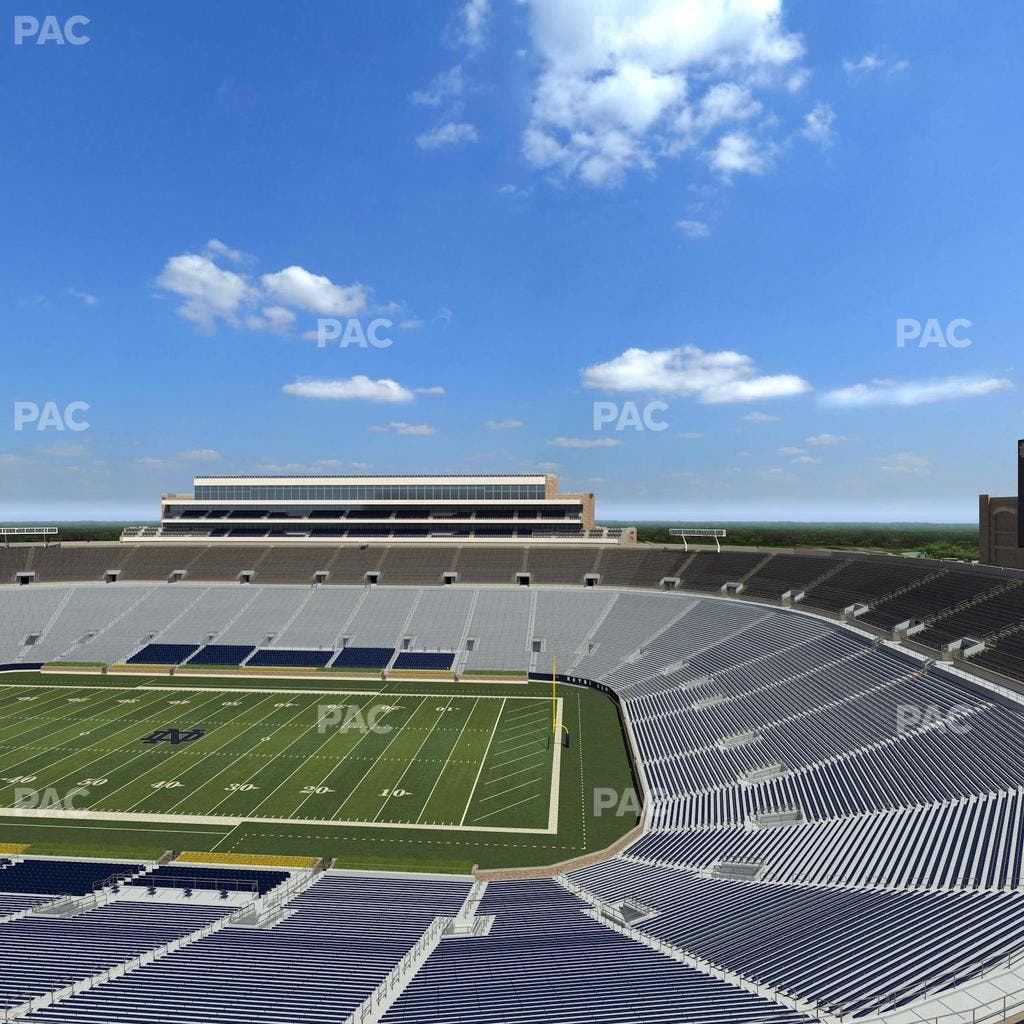 Notre Dame Stadium - Section Duncan Loge 820 Seat View