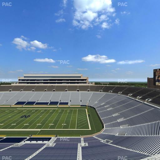 Notre Dame Stadium - Section Duncan Loge 821 Seat View