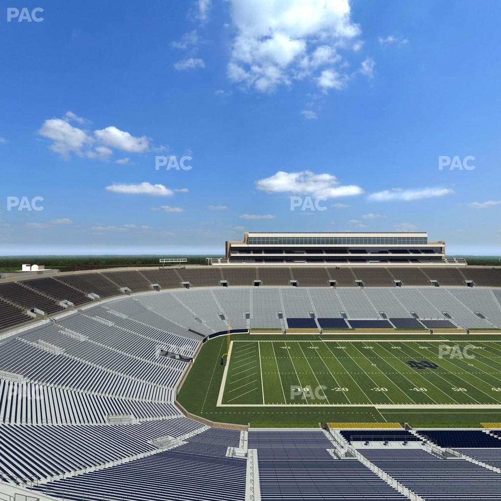 Notre Dame Stadium - Section Duncan Loge 833 Seat View