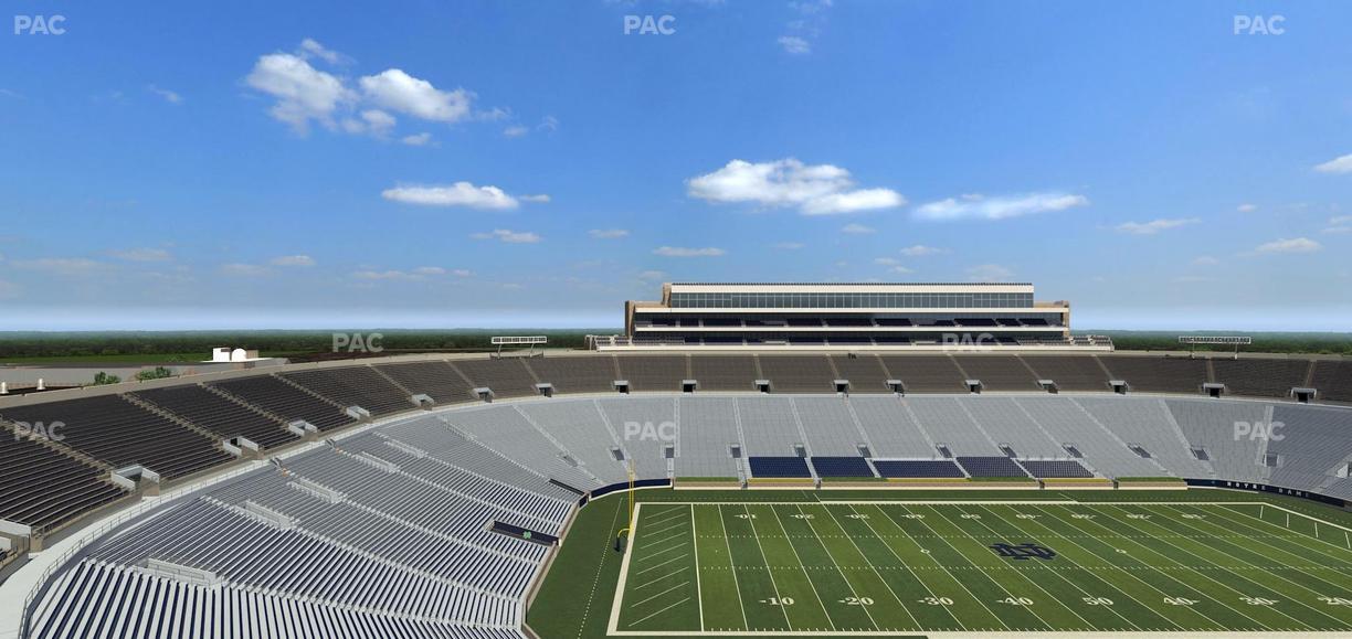Notre Dame Stadium - Section Duncan Loge 833 Seat View