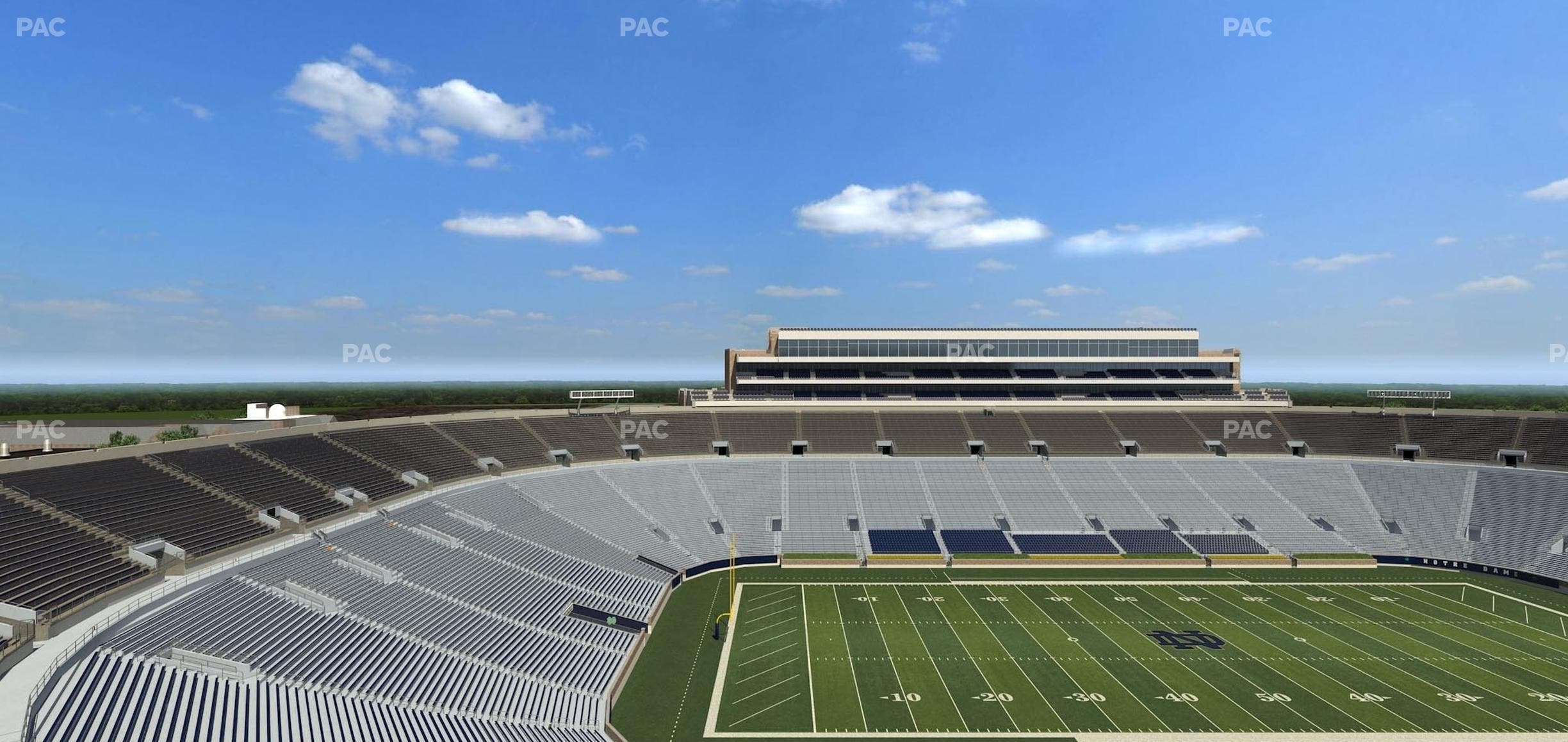 Notre Dame Stadium - Section Duncan Loge 833 Seat View