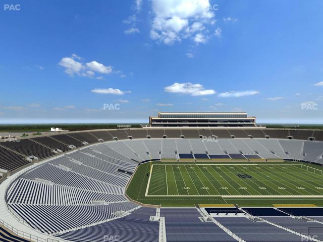 Notre Dame Stadium - Section Duncan Loge 833 Seat View