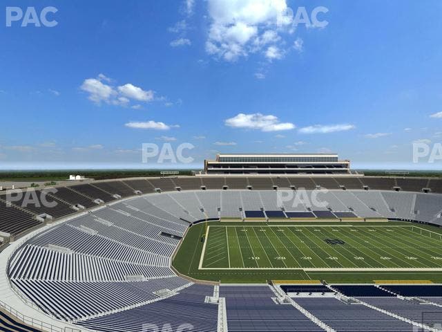 Notre Dame Stadium - Section Duncan Loge 833 Seat View