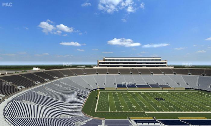 Notre Dame Stadium - Section Duncan Loge 833 Seat View