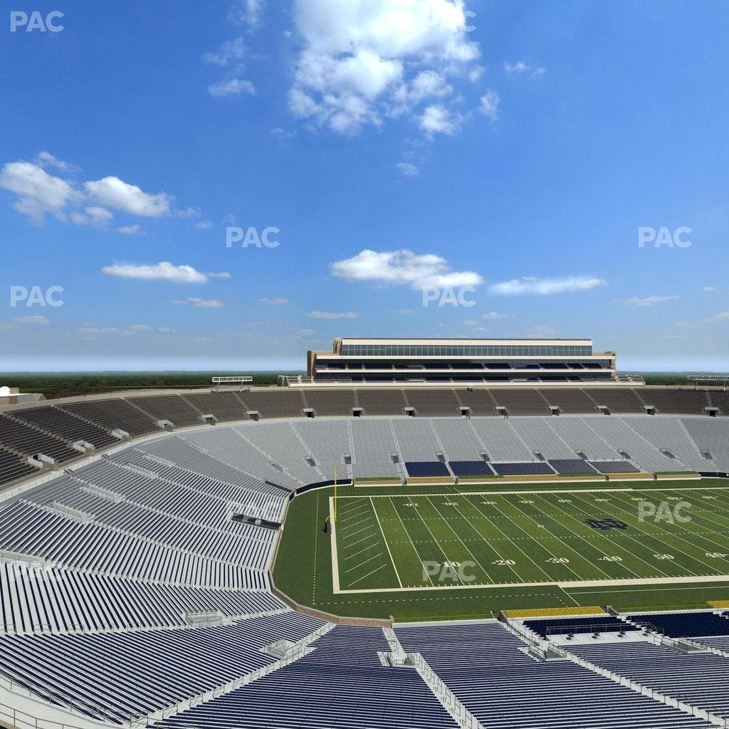 Notre Dame Stadium - Section Duncan Loge 834 Seat View