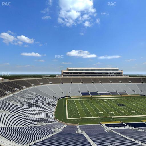 Notre Dame Stadium - Section Duncan Loge 834 Seat View