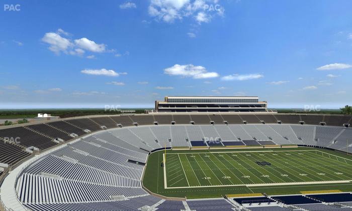 Notre Dame Stadium - Section Duncan Loge 834 Seat View