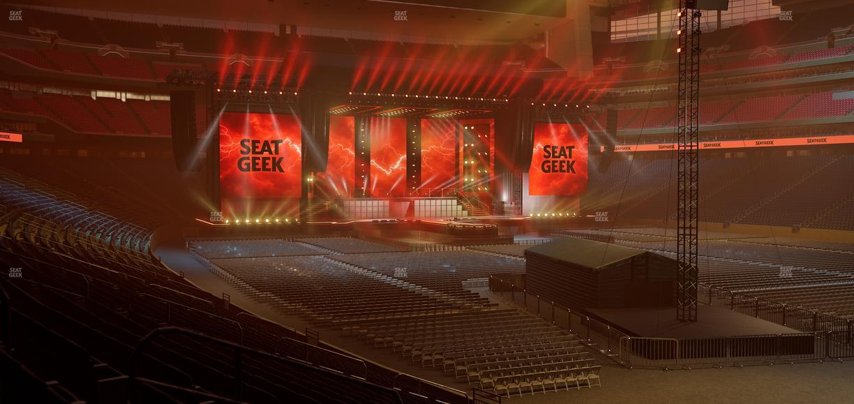 NRG Stadium - Section 101 Seat View