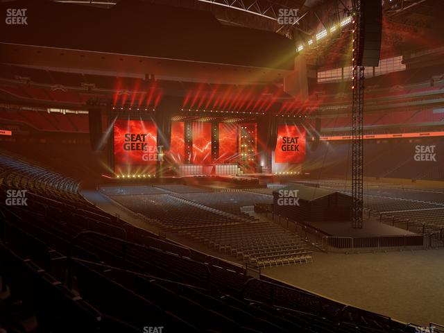 NRG Stadium - Section 101 Seat View