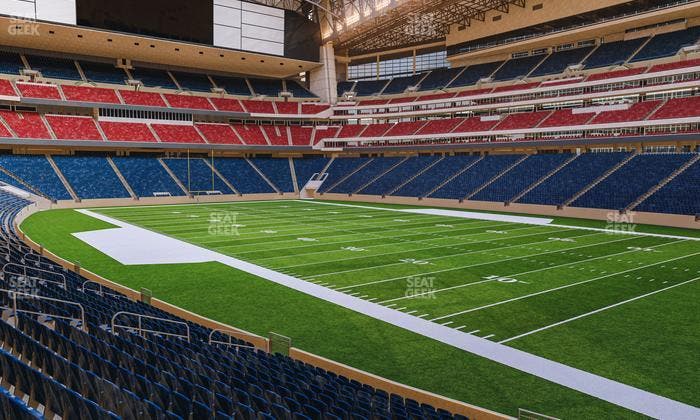 NRG Stadium - Section 101 Seat View