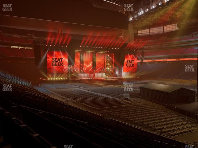 NRG Stadium - Section 102 Seat View