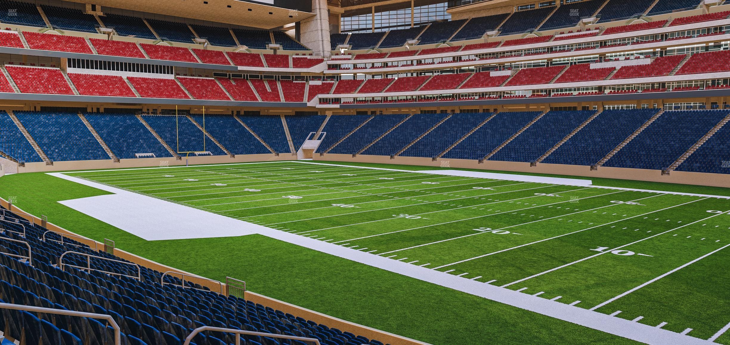 NRG Stadium - Section 102 Seat View