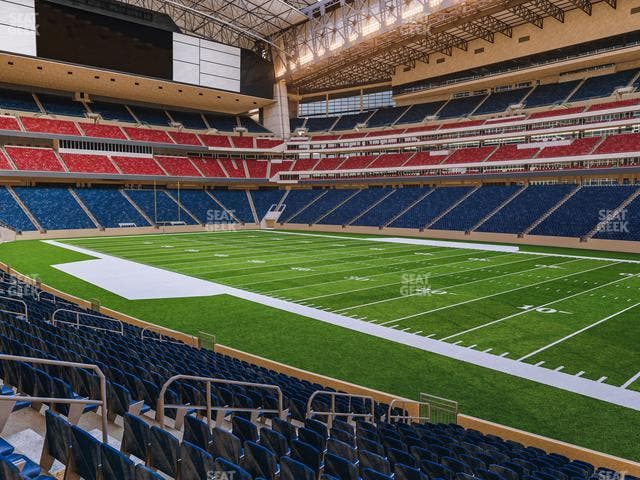 NRG Stadium - Section 102 Seat View