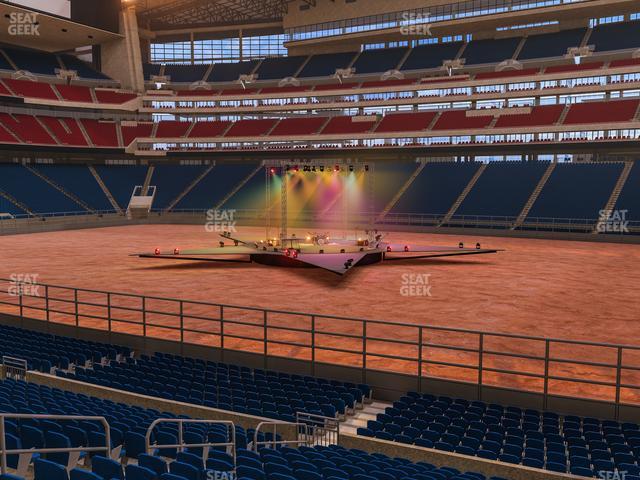 NRG Stadium - Section 104 Seat View NRG Stadium - Section 104 Seat View