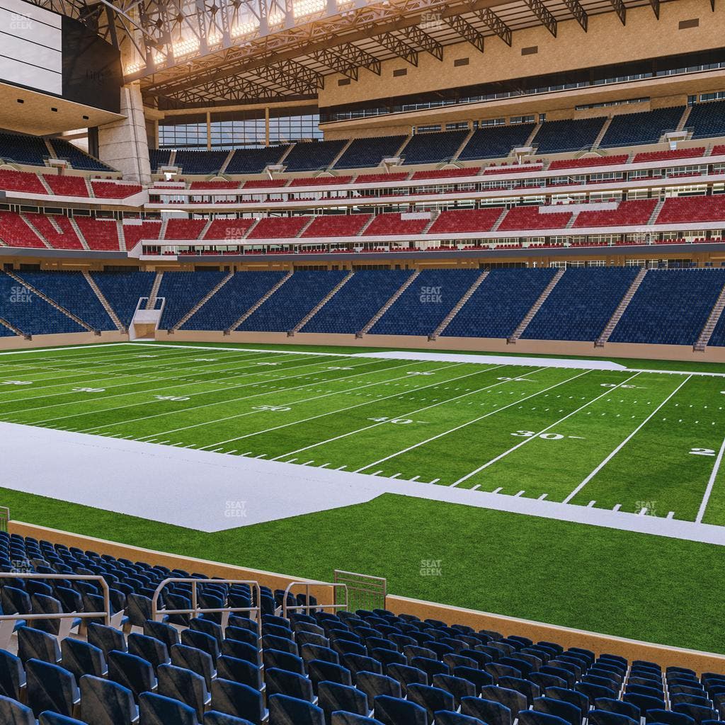 NRG Stadium - Section 104 Seat View