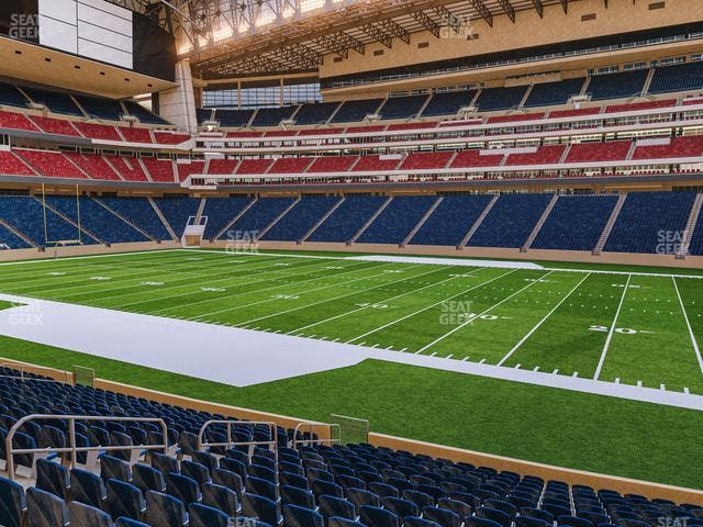 NRG Stadium - Section 104 Seat View