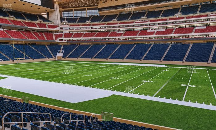 NRG Stadium - Section 104 Seat View