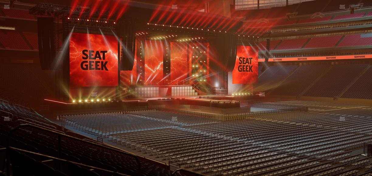 NRG Stadium - Section 104 Seat View