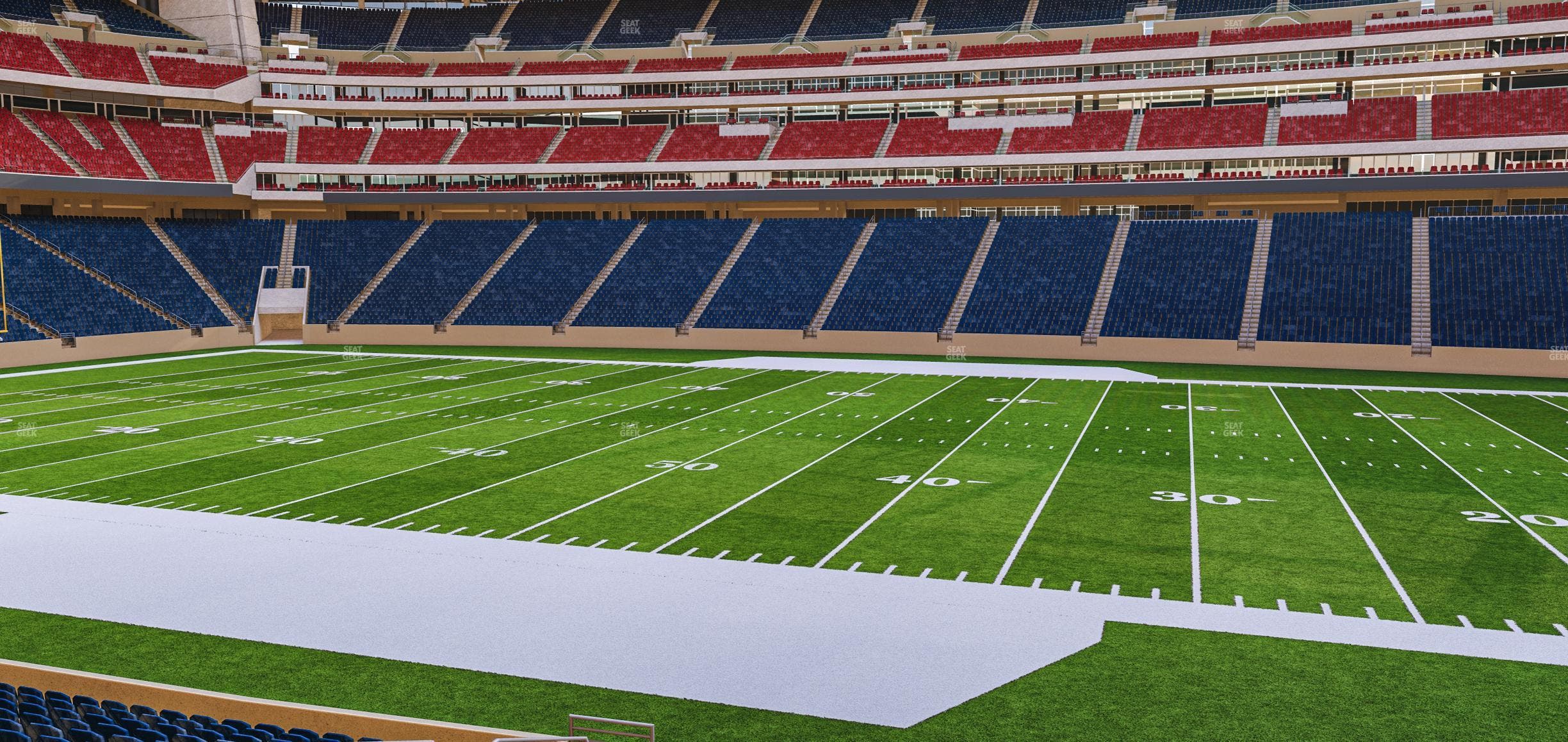 NRG Stadium - Section 105 Seat View