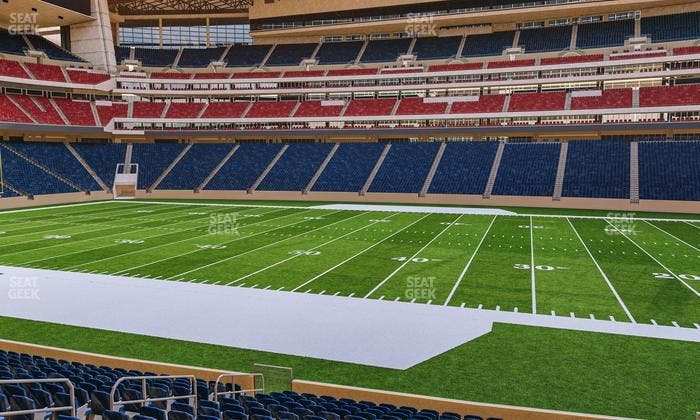 NRG Stadium - Section 105 Seat View