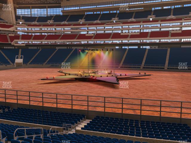 NRG Stadium - Section 105 Seat View NRG Stadium - Section 105 Seat View