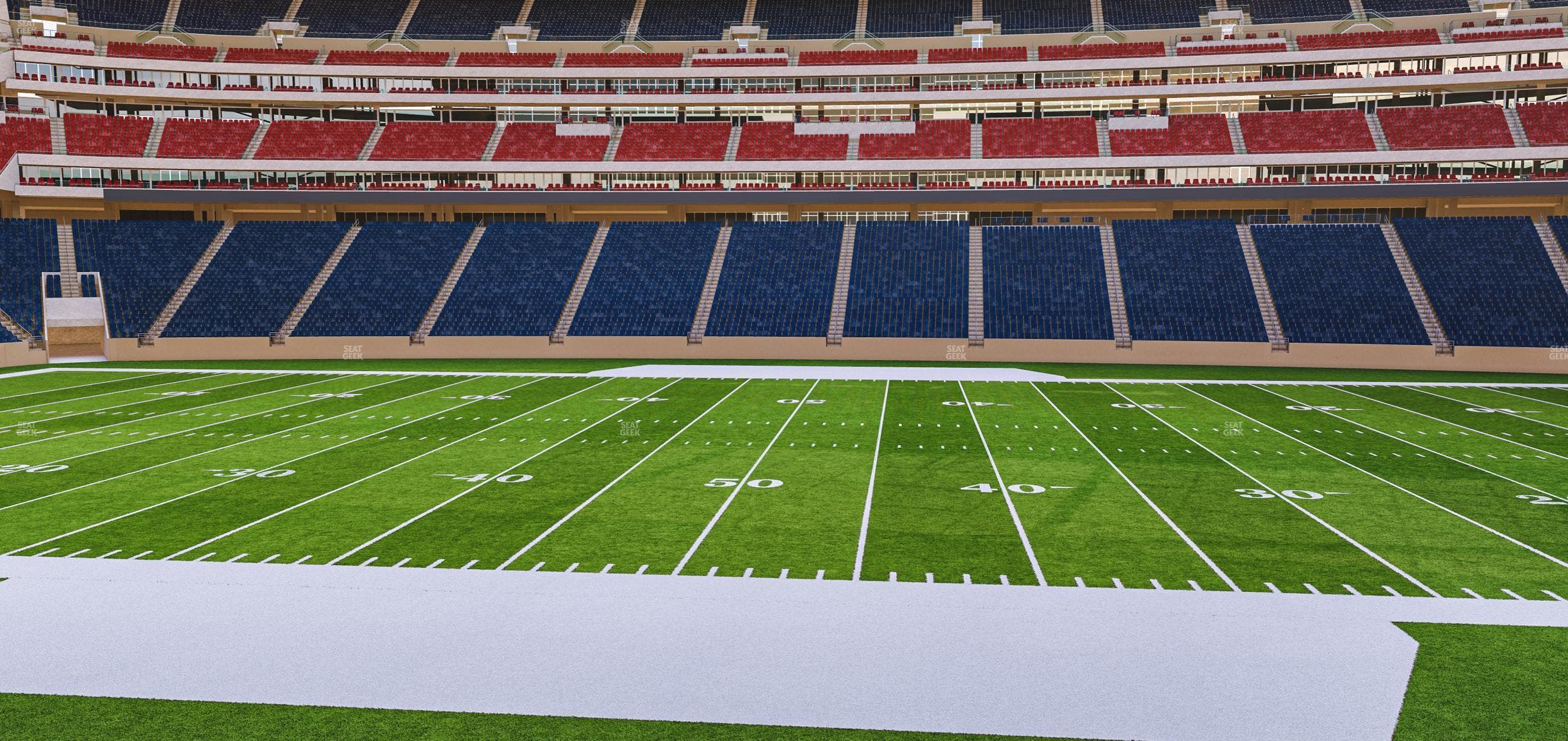 NRG Stadium - Section 106 Seat View