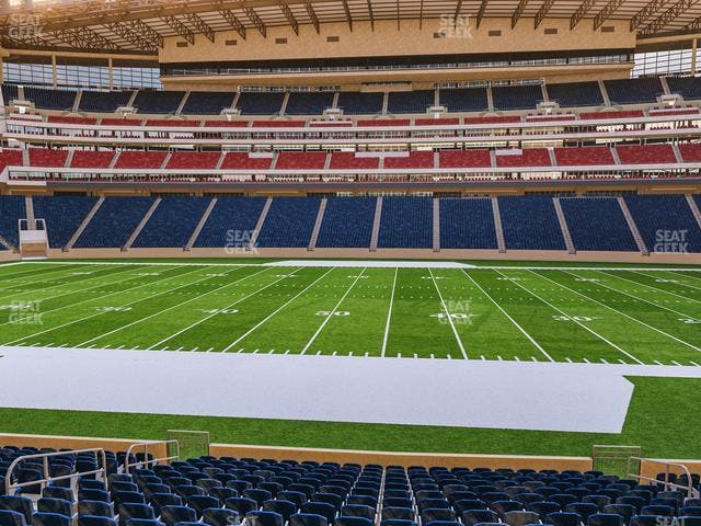 NRG Stadium - Section 106 Seat View