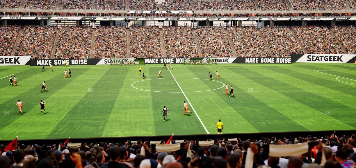 NRG Stadium - Section 107 Seat View