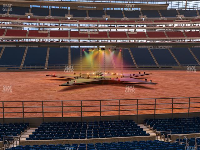 NRG Stadium - Section 107 Seat View NRG Stadium - Section 107 Seat View