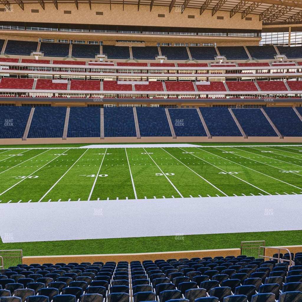 NRG Stadium - Section 107 Seat View