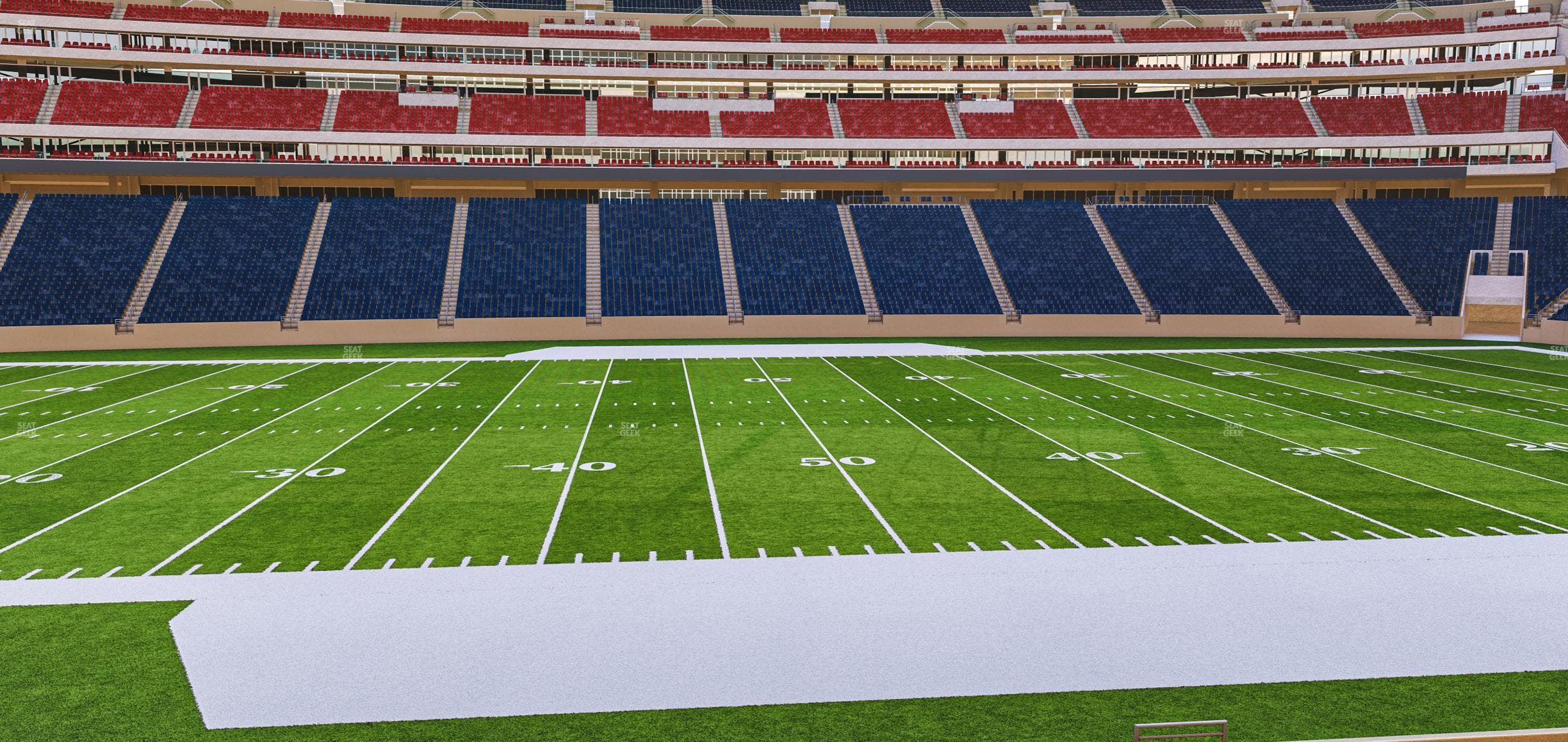 NRG Stadium - Section 107 Seat View
