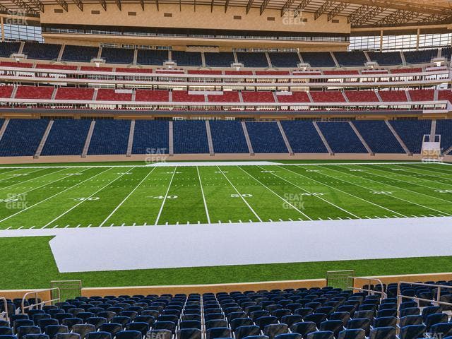 NRG Stadium - Section 107 Seat View